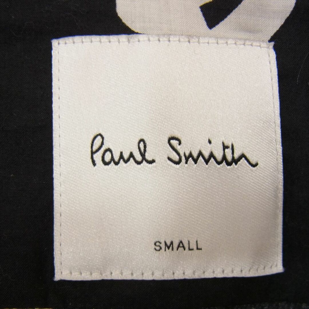 Paul Smith(ポールスミス)のPaul Smith ポール・スミス PF-WR-77044 Numbers ナンバープリント ナンバリング 総柄 長袖 シャツ ブラック系 S【中古】 レディースのトップス(シャツ/ブラウス(長袖/七分))の商品写真