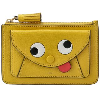 アニヤハインドマーチ(ANYA HINDMARCH)のアニヤ ハインドマーチ ANYA HINDMARCH ZANY カードホルダー&コインケース フラグメントケース ジップ付き財布 2023年春夏新作 175401(パスケース/IDカードホルダー)