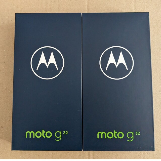 ☆新品・未開封☆Motorola moto g32 サテンシルバー 2台セット ...