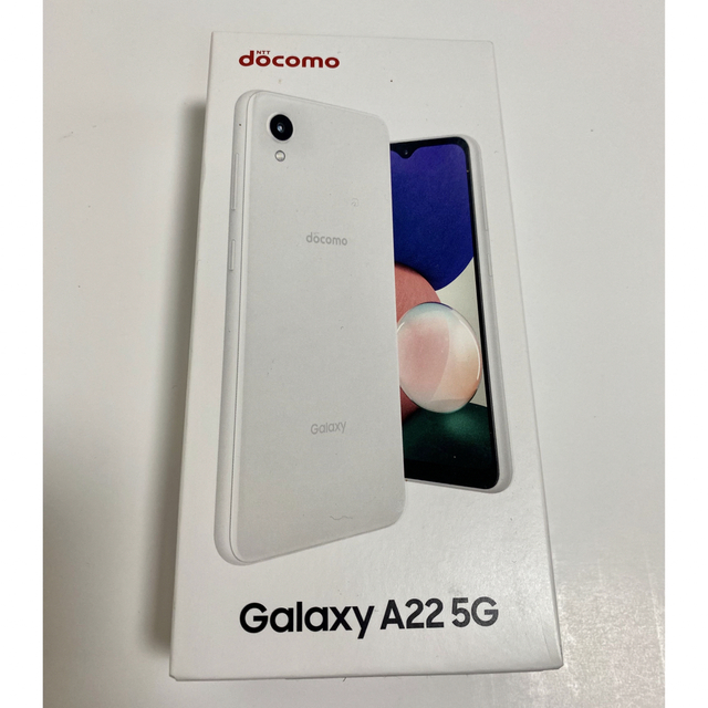 週末値下中】Galaxy A22 5G 64GB ホワイト ドコモSC-56B 美しい 8804円