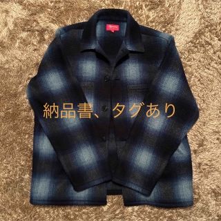 シュプリーム(Supreme)のSupreme shadow plaid fleece shirt(ブルゾン)