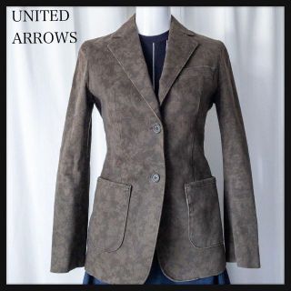 ユナイテッドアローズ(UNITED ARROWS)のUNITED ARROWSユナイテッドアローズ　ジャケット　総柄　フラワー(テーラードジャケット)