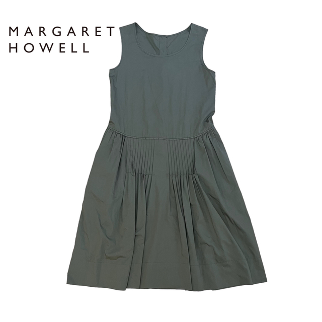 MARGARET HOWELL - 【MARGARET HOWELL】ノースリーブ ワンピース