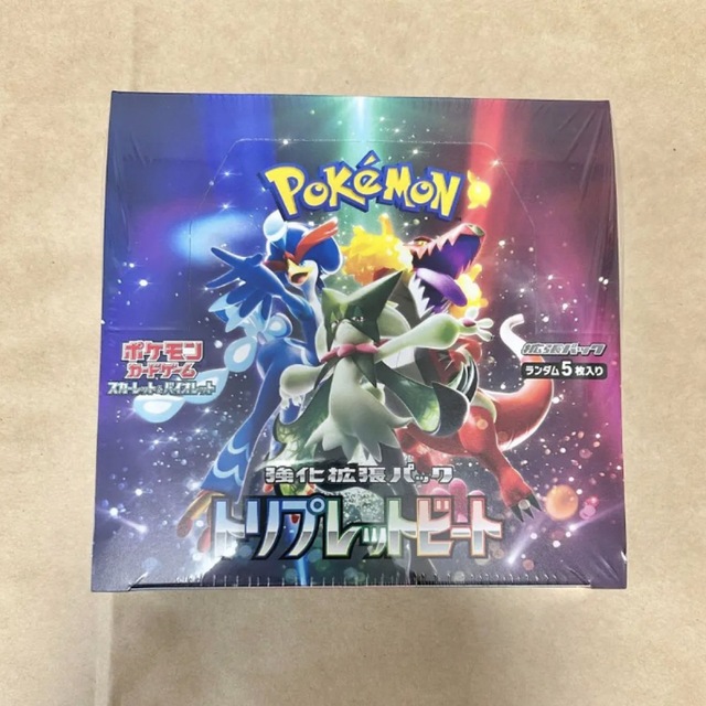 新品未開封　シュリンク付き　ポケモンカード　トリプレットビート　1BOX