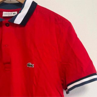 ラコステ(LACOSTE)の🐊LACOSTE ポロシャツ 👕 赤(ポロシャツ)