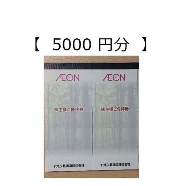 イオン北海道 株主優待券 5000円分 - 通販 - hanackenovinky.cz
