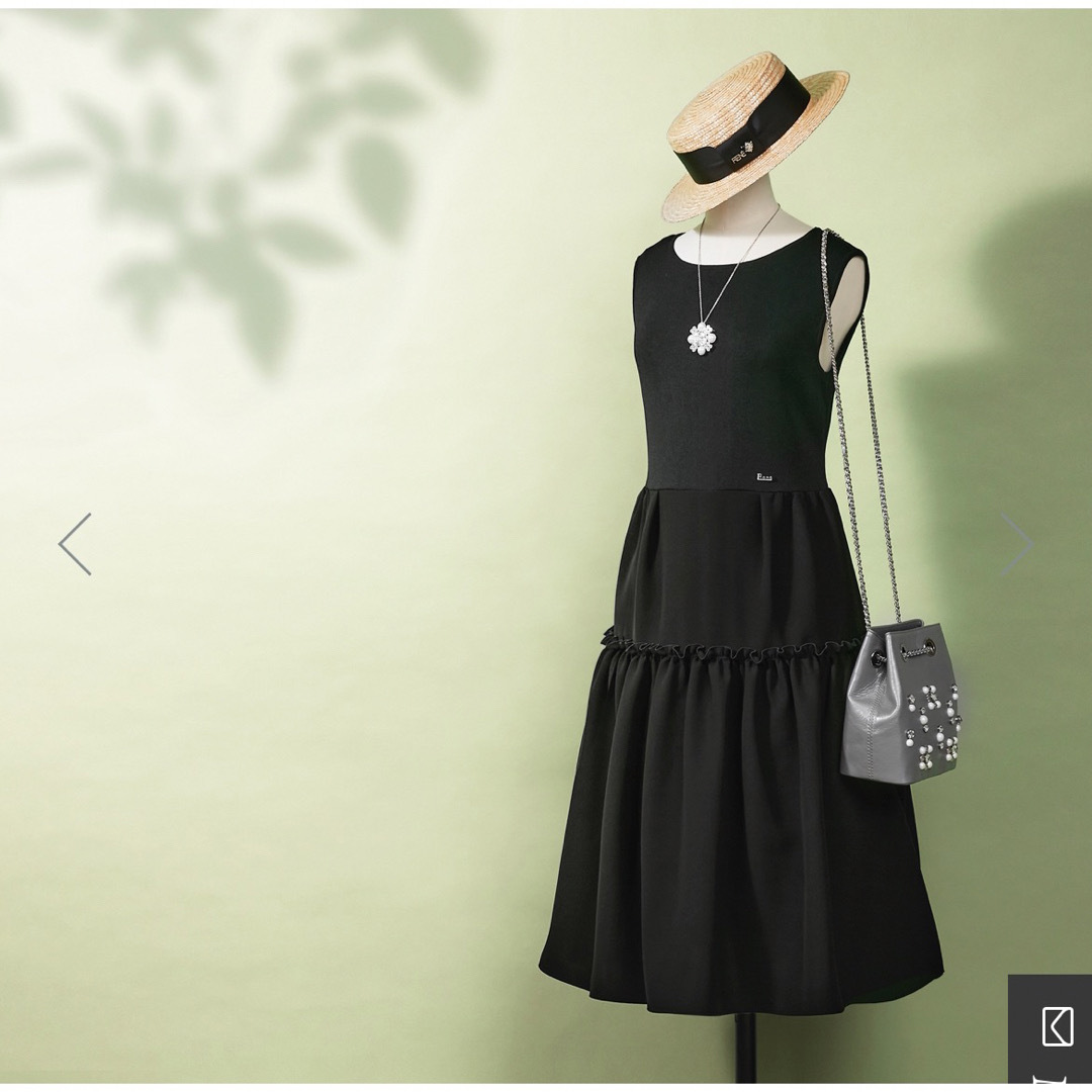 René - ♡ルネ♡♡ワンピース♡フォクシー 黒 オリビア 入学 入園 卒業
