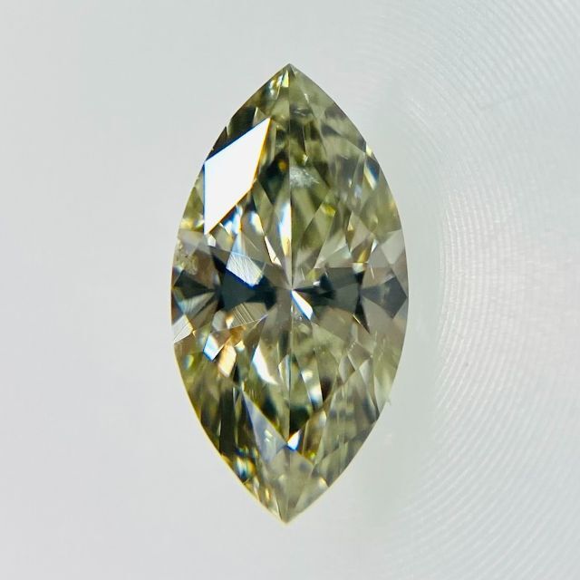 FANCY LIGHT GRAY YELLOWISH GREEN 0.166ct