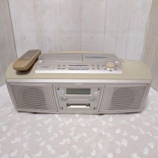 ビクター(Victor)のVictor CDMDポータブルシステム JVC RC-MD33LTD(ポータブルプレーヤー)