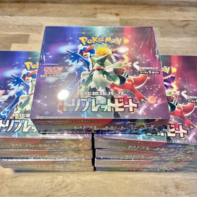 ✨ポケモンカード シュリンク付き 新品未開封 トリプレットビート 9BOX✨