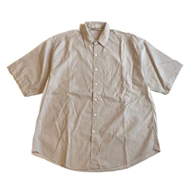 AURALEE(オーラリー)のAURALEE 20ss HALF SLEEVED BIG SHIRTS 3 メンズのトップス(シャツ)の商品写真