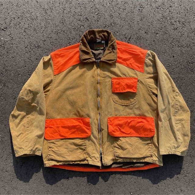 carhartt(カーハート)の【vintage】80s ハンティング　ジャケット　オレンジ　カバーオール メンズのジャケット/アウター(カバーオール)の商品写真