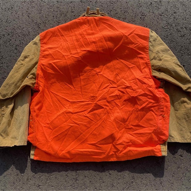 carhartt(カーハート)の【vintage】80s ハンティング　ジャケット　オレンジ　カバーオール メンズのジャケット/アウター(カバーオール)の商品写真