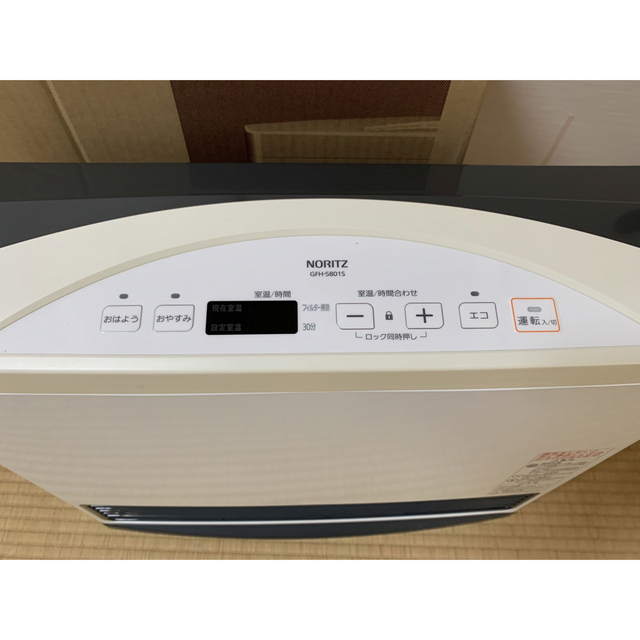 激安 買取 価格 - ノーリツ ガスファンヒーター GFH-5801S - 安い