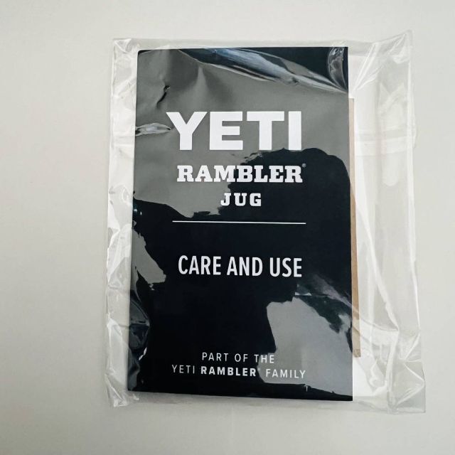 新品】YETI イエティ ランブラー ハーフガロン ジャグ チャコール