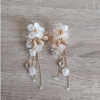 ウエディング アクセサリー ピアス(ピアス)