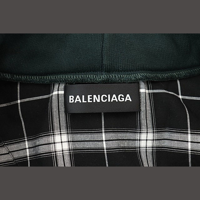 Balenciaga(バレンシアガ)のバレンシアガ 19SS ツインセット フーディー デニム シャツ 40 メンズのトップス(シャツ)の商品写真