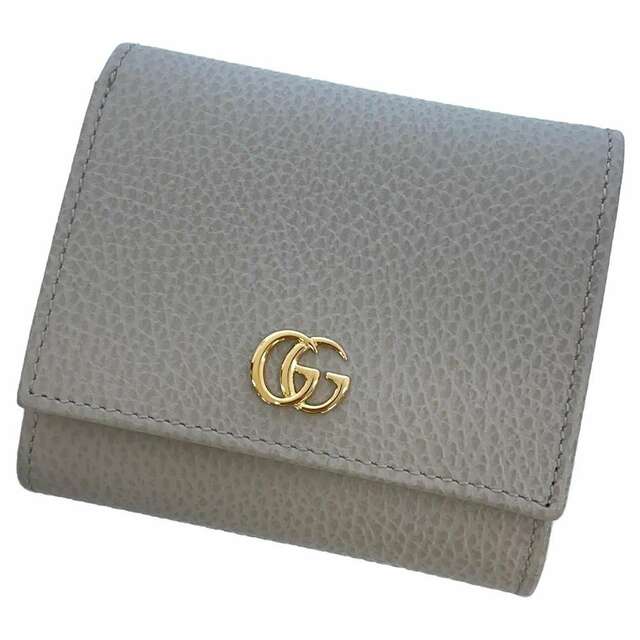 GUCCI GGマーモント 二つ折り財布