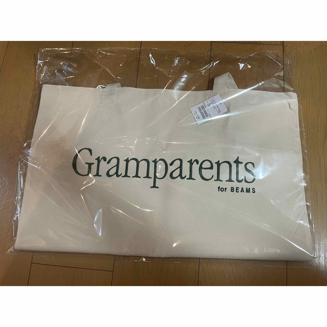 gramparents トートバッグ　beams 別注