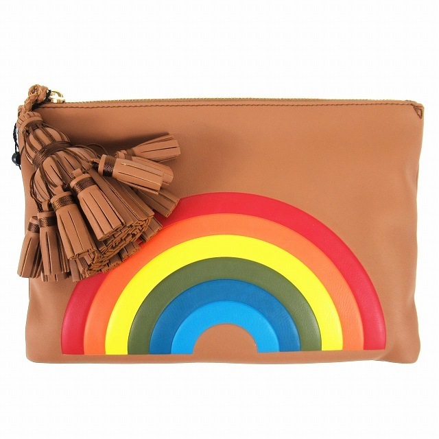 ANYA HINDMARCH - アニヤハインドマーチ レインボー 虹 タッセル