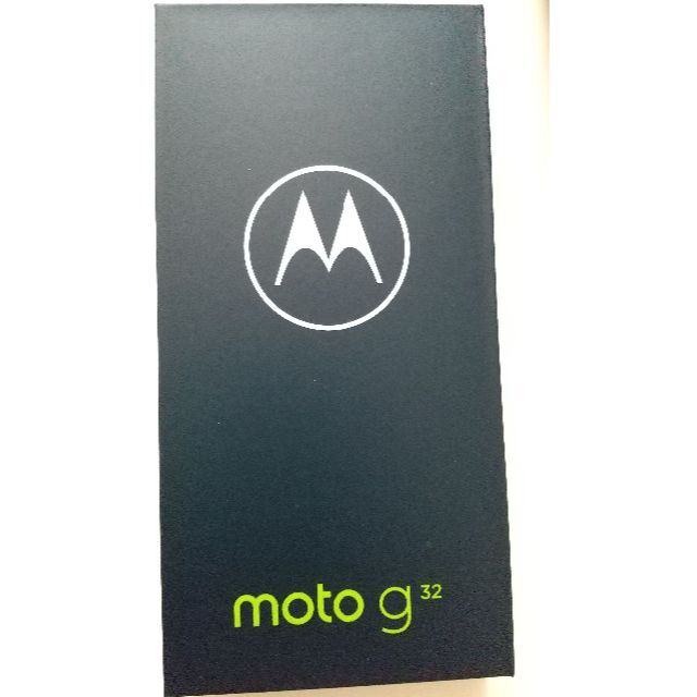 motorola moto g32　ミネラルグレイ 本体 新品未開封　送料無料スマートフォン/携帯電話
