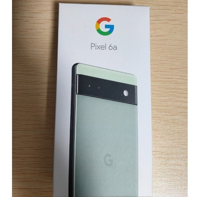 Google Pixel(グーグルピクセル)のGoogle Pixel 6a 128GB Sage スマホ/家電/カメラのスマートフォン/携帯電話(スマートフォン本体)の商品写真