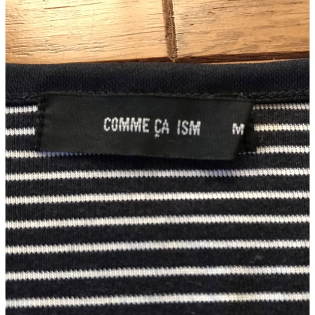 COMME CA ISM(コムサイズム)のコムサイズム　半袖　ボーダー レディースのトップス(Tシャツ(半袖/袖なし))の商品写真