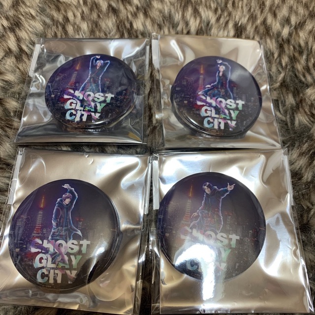 GHOST GLAY CITY ハイコミ　2023 缶バッジ 4人セット