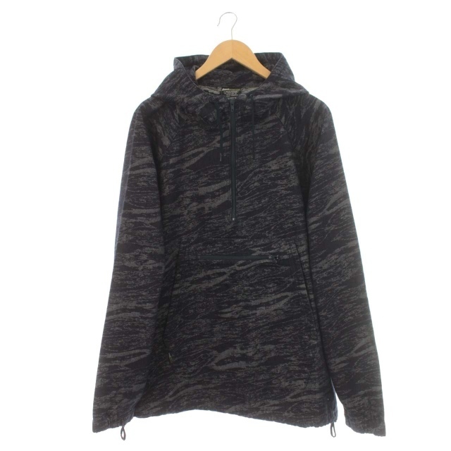 BACK CHANNEL JACQUARD DENIM ANORAK ジャケット78cmゆき丈