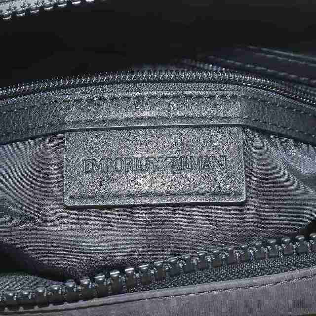 Emporio Armani(エンポリオアルマーニ)のエンポリオアルマーニ ショルダーバッグ ポシェット ナイロン グレー 黒 レディースのバッグ(ショルダーバッグ)の商品写真