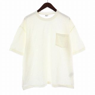 シップス(SHIPS)のシップス ビッグシルエット ヘビーウェイト ポケット Tシャツ 半袖 XL 白(Tシャツ/カットソー(半袖/袖なし))