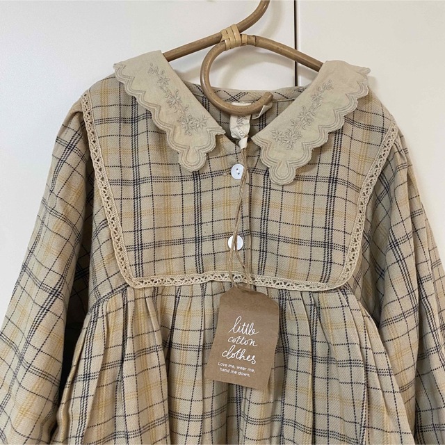 little cotton clothes ワンピース　2-3y