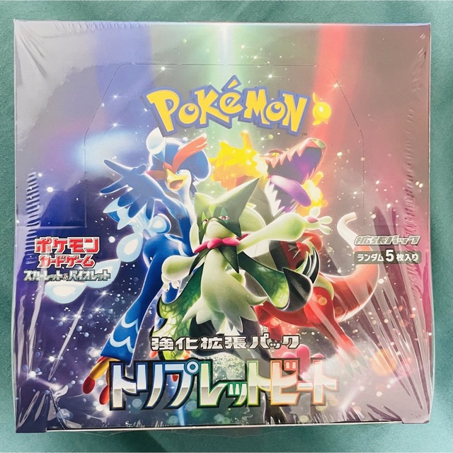 ポケモンカード　トリプレットビート　シュリンク切れ込みあり　1BOX