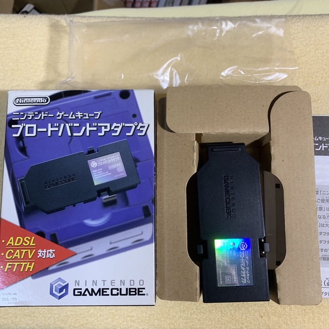 交換無料！ 【新品】ゲームキューブ用ブロードバンドアダプタ GC用