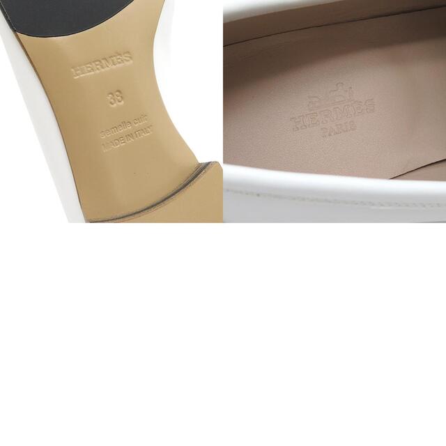 Hermes - エルメス ローファー モカシン ロワイヤル ブラック #38の ...