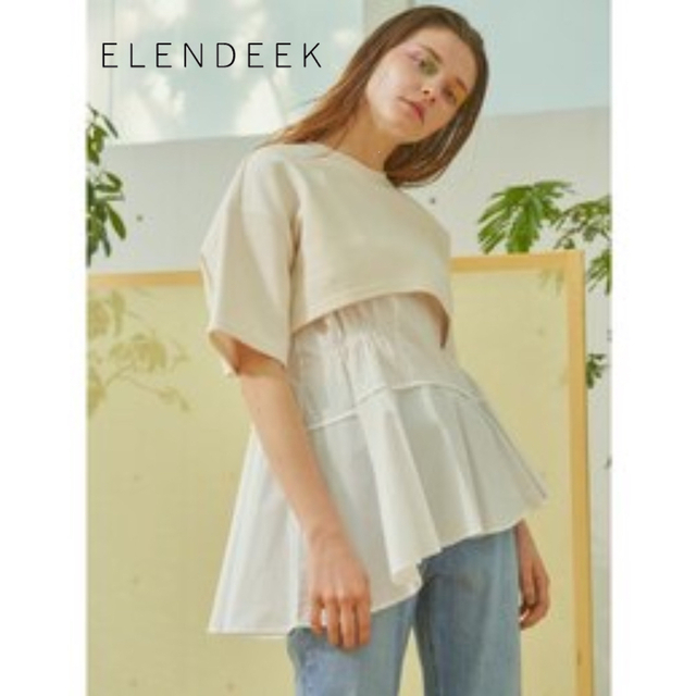 エレンディーク  ELENDEEK トップス Tシャツブラウスセット