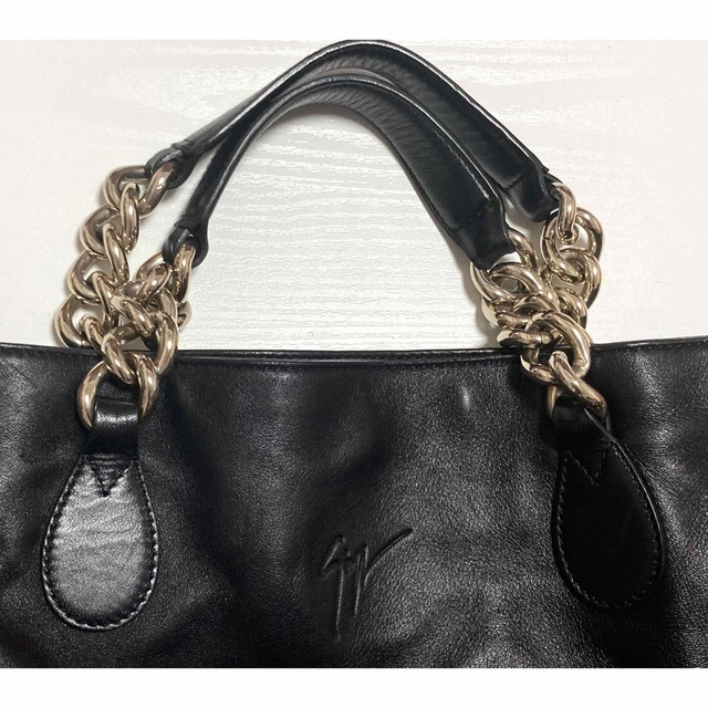 Giuseppe Zanotti Design - ジュゼッペザノッティブラックレザー