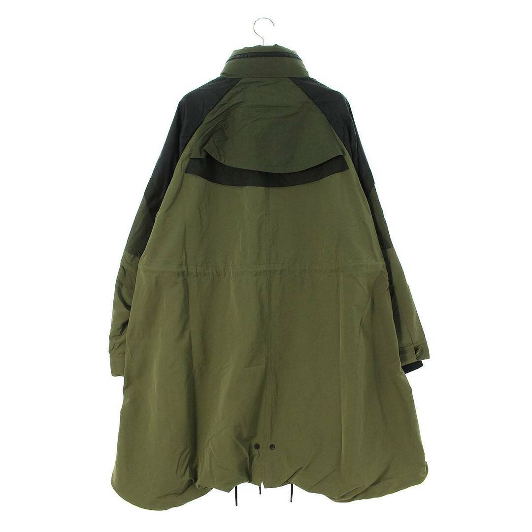 ナイキ ×サカイ Sacai NRG Trench Jacket DQ9028-222 ロゴプリントナイロンコート メンズ L