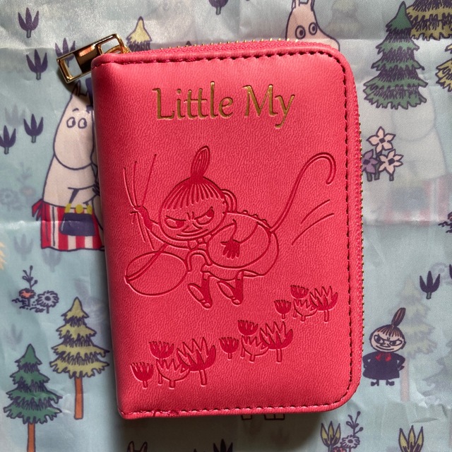 Little Me(リトルミー)のムーミン　Little My カードケース エンタメ/ホビーのおもちゃ/ぬいぐるみ(キャラクターグッズ)の商品写真