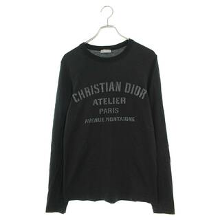 ディオール(Dior)のディオール  20AW  043J611A0589 アトリエロゴプリント長袖カットソー メンズ S(Tシャツ/カットソー(七分/長袖))