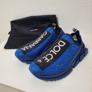 ドルチェアンドガッバーナ(DOLCE&GABBANA)のDOLCE&GABBANA　ソレント　スワロフスキースニーカー(スニーカー)