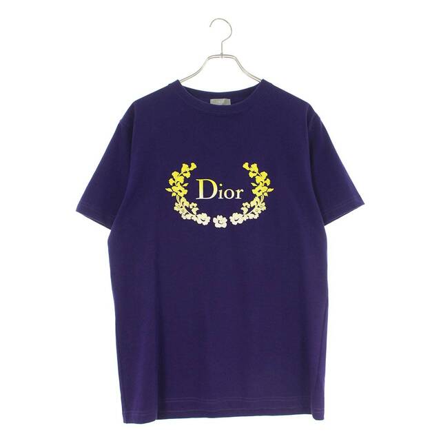 日本製 2ウェイ ディオール 23SS 313J696A0554 ロゴ刺繍Tシャツ メンズ