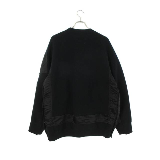 sacai(サカイ)のサカイ  22AW  Nylon Twill x Sponge Sweat Pullover 22-02864M ナイロン ツイル ドッキングスウェット メンズ 3 メンズのトップス(スウェット)の商品写真