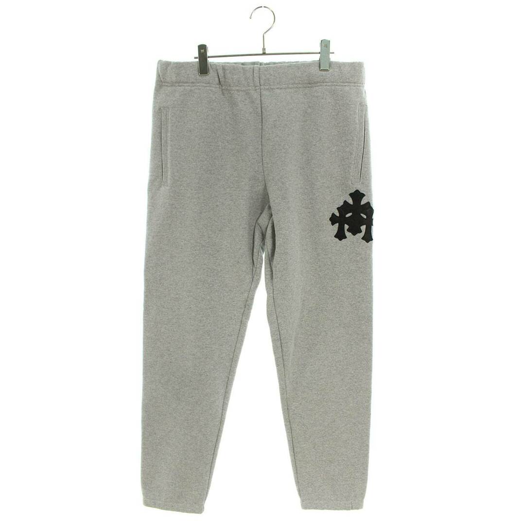 クロムハーツ  Y NOT SWEAT PANTS クロスパッチスウェットロングパンツ  メンズ M