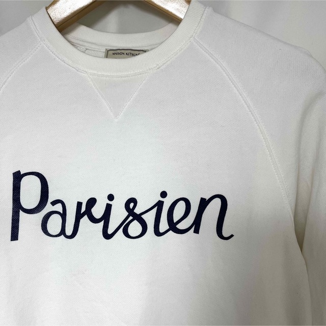 KITSUNE(キツネ)のMAISON KITSUNE Parisienne プリント　スウェット　XS メンズのトップス(スウェット)の商品写真