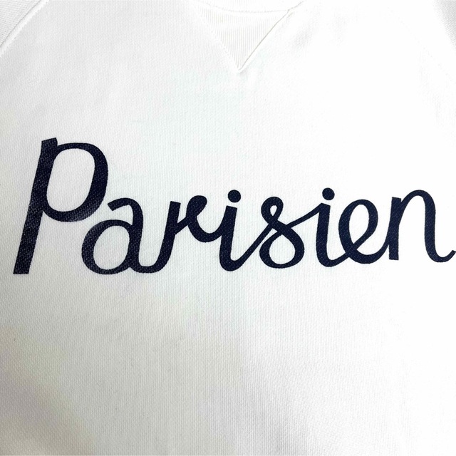 KITSUNE(キツネ)のMAISON KITSUNE Parisienne プリント　スウェット　XS メンズのトップス(スウェット)の商品写真