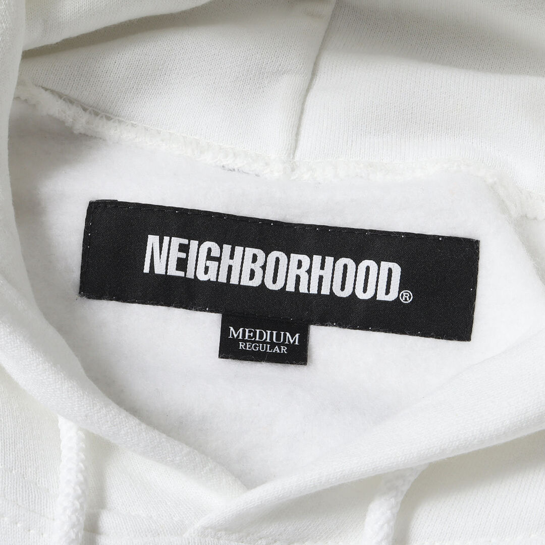 NEIGHBORHOOD ネイバーフッド パーカー ブランドロゴ スウェットパーカー NHCR / CE-HOODED. LS 19AW ホワイト 白  M トップス フーディー コラボ 【メンズ】