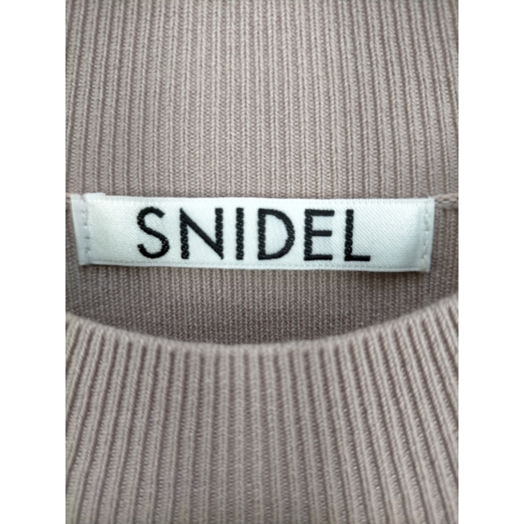 SNIDEL(スナイデル)のsnidel(スナイデル) フリルニットドッキングワンピース レディース レディースのワンピース(その他)の商品写真