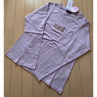 ラブトキシック(lovetoxic)のラブトキシック ベアー刺しゅう長袖Tシャツ サイズM(150)(Tシャツ/カットソー)