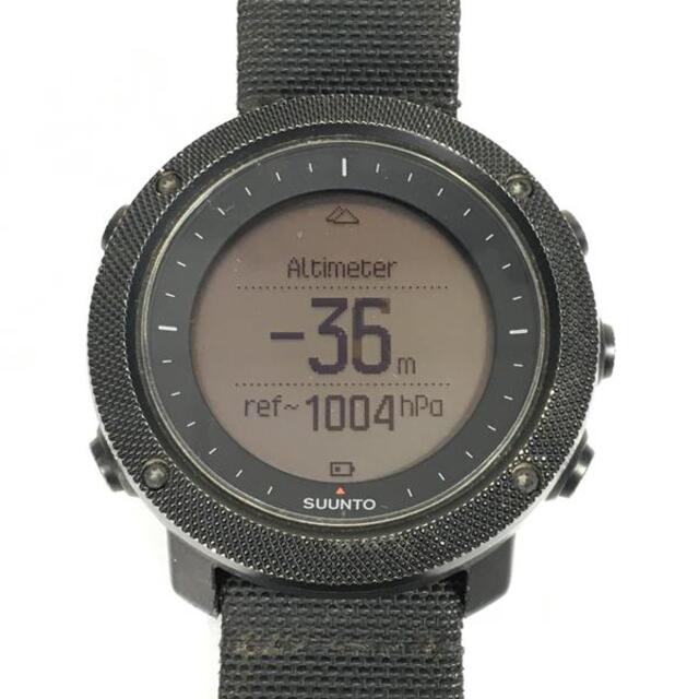 スント トラバース アルファ ステルス Traverse Alpha Stealth GPS アウトドア スマートウォッチ 腕時計 SUUNTO SS022469000 ブラック系